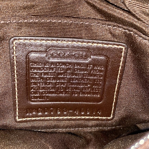 Vintage Coach patchwork mini bag great condition - Picture 3 of 4